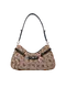 Guess | Mala de Ombro Dorothy Grande Bege/Preta | MISSCATH