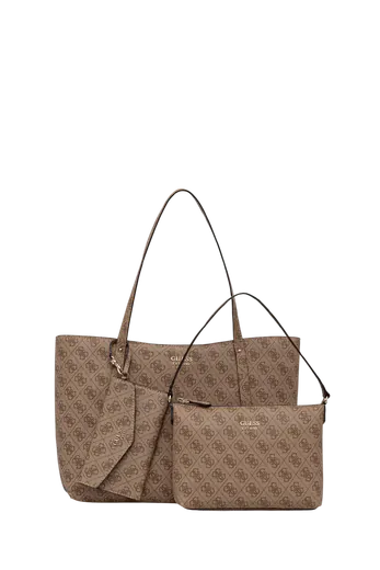 Mala Shopper Brenton com Logo Castanha