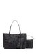 Mala Shopper Brenton com Logo Preta Mala Shopper Brenton com Logo Preta