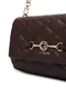 Guess | Mala de Ombro Frances Castanho-escuro | MISSCATH