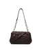 Guess | Mala de Ombro Frances Castanho-escuro | MISSCATH