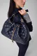 Guess | Mala de Ombro Shopper Juliet Azul-escuro | MISSCATH