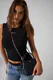 Guess | Minimala de Mão Matelassê Juliet Azul-escuro | MISSCATH