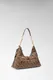 Guess | Mala de Ombro Hobo com Logo Yvonne Bege | MISSCATH