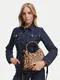 Guess | Mala de Mão/Tiracolo Lorella com Logo Pequena Bege | MISSCATH