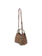 Guess | Mala de Mão/Tiracolo Lorella com Logo Pequena Bege | MISSCATH