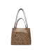 Guess | Mala Tote Lorella com Logo Bege | MISSCATH