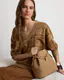 Ralph Lauren | Mala Mão/Tiracolo Média Blaike Bucket Bege | Misscath