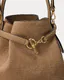 Ralph Lauren | Mala Mão/Tiracolo Média Blaike Bucket Bege | Misscath