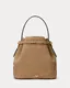 Ralph Lauren | Mala Mão/Tiracolo Média Blaike Bucket Bege | Misscath