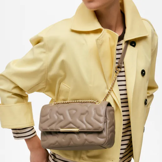 Mala Tiracolo Bear Dream Taupe