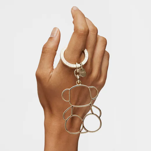 Porta-Chaves Silhouette Dourado
