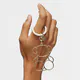 Tous | Porta-Chaves Silhouette Dourado | Misscath