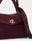 Ralph Lauren | Mala Mão Pequena Farrah com Lenço Grená | Misscath