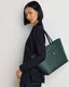 Ralph Lauren | Mala Shopper Reversível Grande Verde/Azul | Misscath