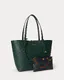 Ralph Lauren | Mala Shopper Reversível Grande Verde/Azul | Misscath
