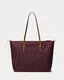 Ralph Lauren | Mala Shopper Keaton M Nylon Grená | Misscath