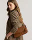 Ralph Lauren | Mala de Ombro Média Farrah Castanha | Misscath