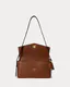 Ralph Lauren | Mala de Ombro Média Farrah Castanha | Misscath