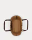 Ralph Lauren | Mala de Ombro Tote Tasha Grande Castanho-escuro | Misscath
