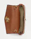 Ralph Lauren | Mala de Tiracolo em Pele Castanha | Misscath