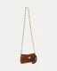 Ralph Lauren | Mala de Tiracolo em Pele Castanha | Misscath