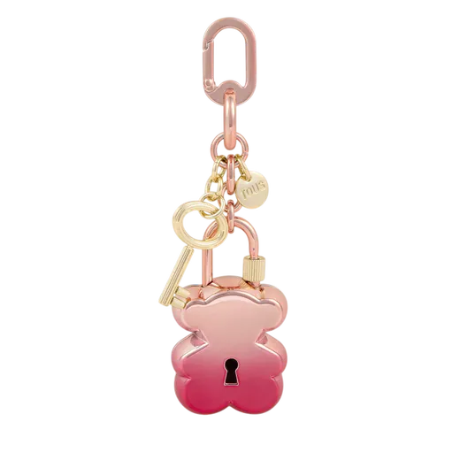Porta-Chaves Bear Lock Rosa