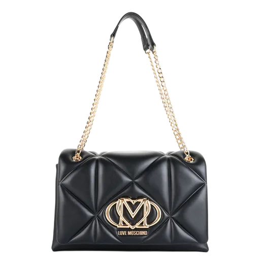 Mala de Ombro Love Moschino Quilted Preta