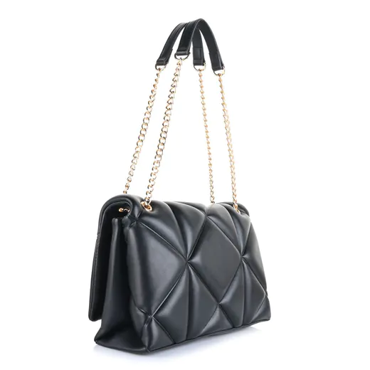 Mala de Ombro Love Moschino Quilted Preta