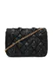 Love Moschino | Mala de Tiracolo em Pele Acolchoada Preta | MissCath