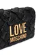 Love Moschino | Mala de Tiracolo em Pele Acolchoada Preta | MissCath