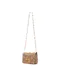 Love Moschino | Mala de Tiracolo em Pele Acolchoada Bege | MissCath
