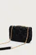 Love Moschino | Mala de Ombro/Tiracolo Acolchoada Hearts Preta | MissCath