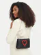 Love Moschino | Mala de Tiracolo Red Heart Preta | MissCath
