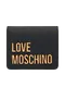 Carteira Pequena Dobrável Love Moschino Preta Carteira Pequena Dobrável Love Moschino Preta