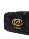 Love Moschino | Minimala de Tiracolo Love Moschino Quilted Preta | MissCath