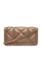 Love Moschino | Minimala de Tiracolo Love Moschino Quilted Bege | MissCath