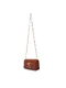 Love Moschino | Minimala de Tiracolo Love Moschino Quilted Castanha | MissCath