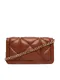 Love Moschino | Minimala de Tiracolo Love Moschino Quilted Castanha | MissCath