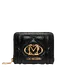Carteira Pequena Love Moschino Quilted Preta