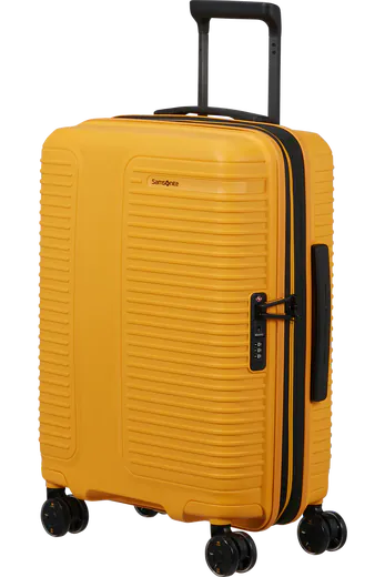 Mala de Cabine 55cm Expansível 4 Rodas Amarelo