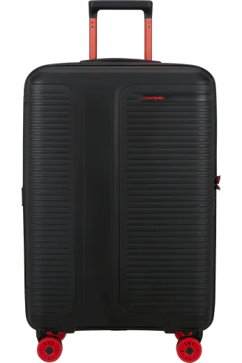 Mala de Viagem Média 69cm Expansível 4 Rodas Preto