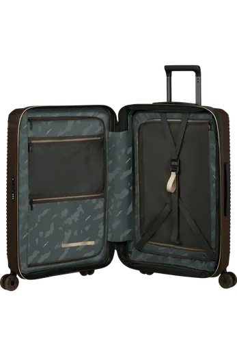 Mala de Viagem Média 69cm Expansível 4 Rodas Café
