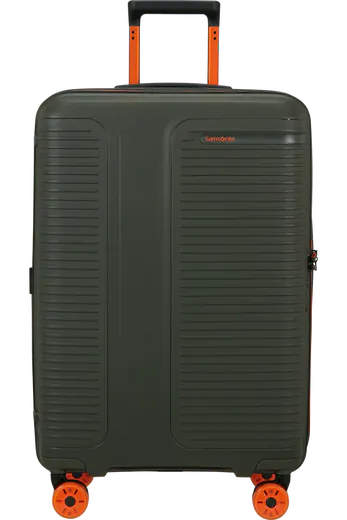 Mala de Viagem Média 69cm Expansível 4 Rodas Verde