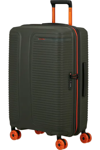 Mala de Viagem Média 69cm Expansível 4 Rodas Verde