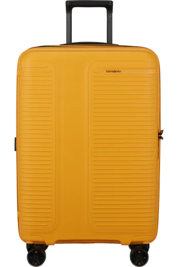 Mala de Viagem Média 69cm Expansível 4 Rodas Amarelo 