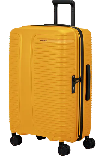 Mala de Viagem Média 69cm Expansível 4 Rodas Amarelo 