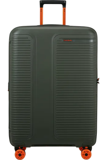Mala de Viagem Grande 75cm Expansível 4 Rodas Verde