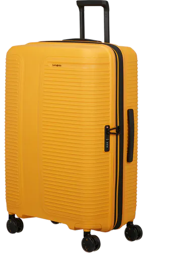 Mala de Viagem Grande 75cm Expansível 4 Rodas Amarelo
