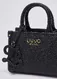 Liu Jo | Mala de Mão Mini Com Jacquard Preta | Misscath
